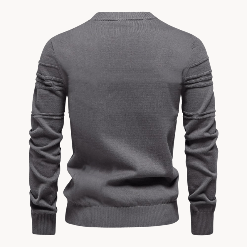 Burkhard™ | Stijlvolle herentrui met ruit design