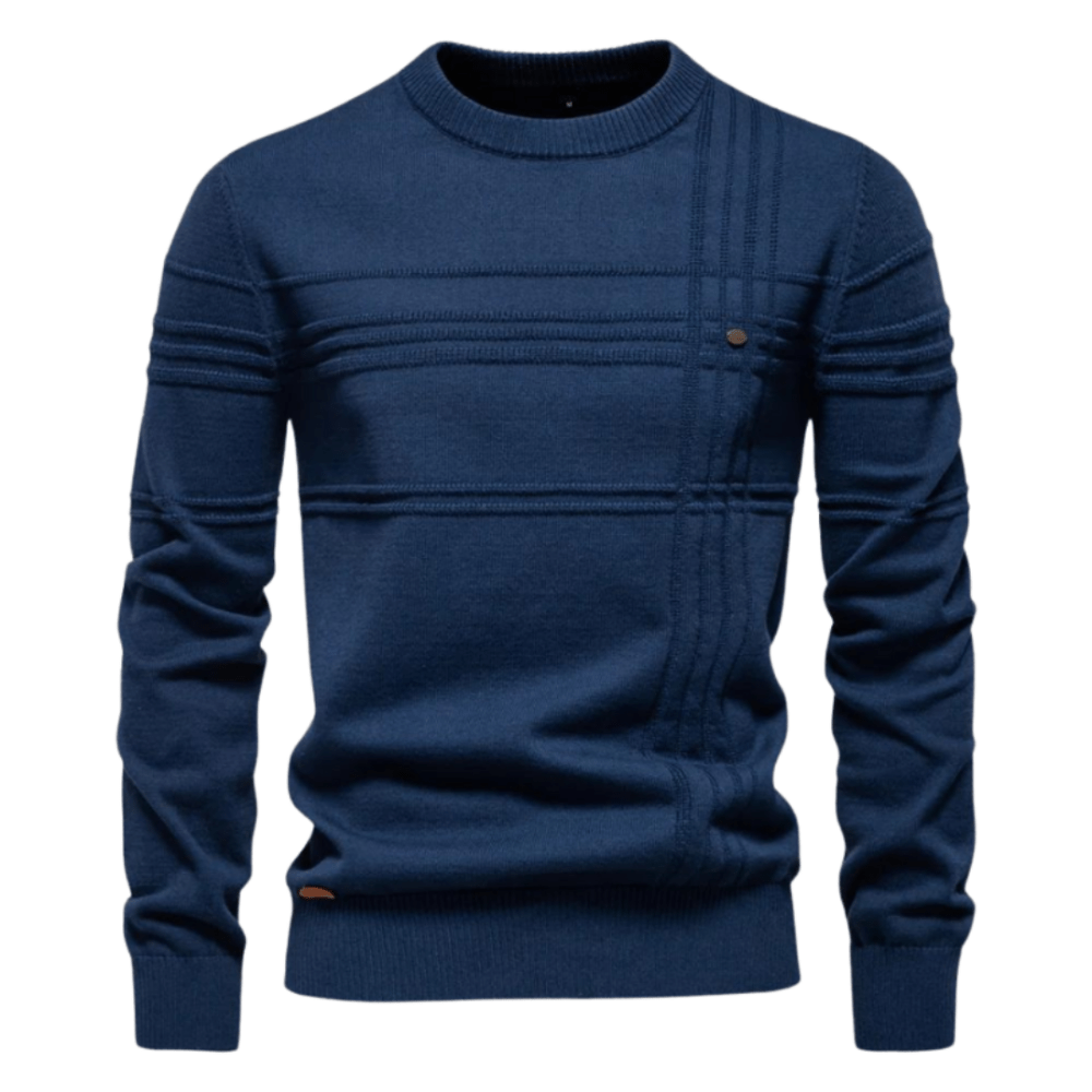 Burkhard™ | Stijlvolle herentrui met ruit design