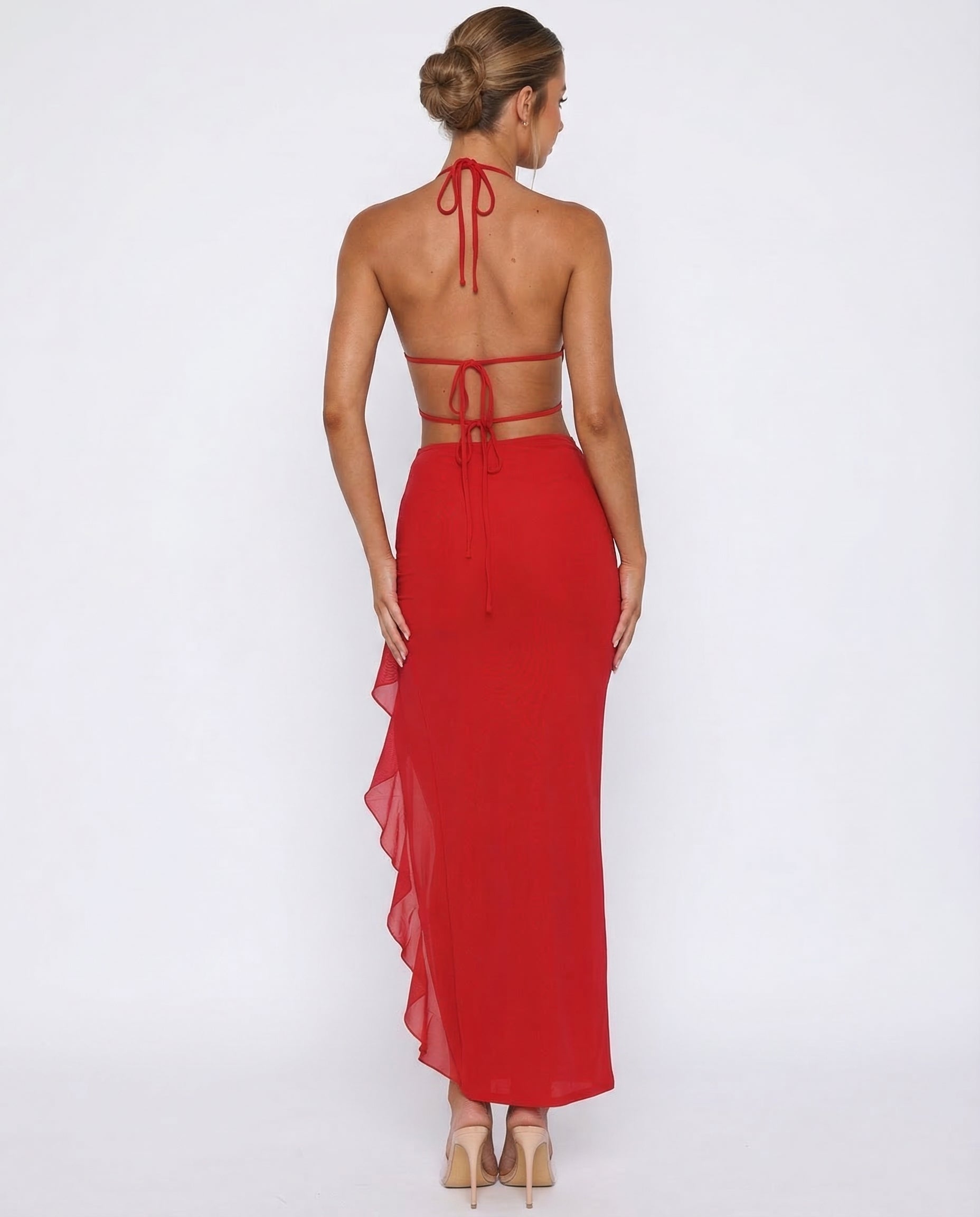 Serafina™ | Cherry Crush maxi jurk