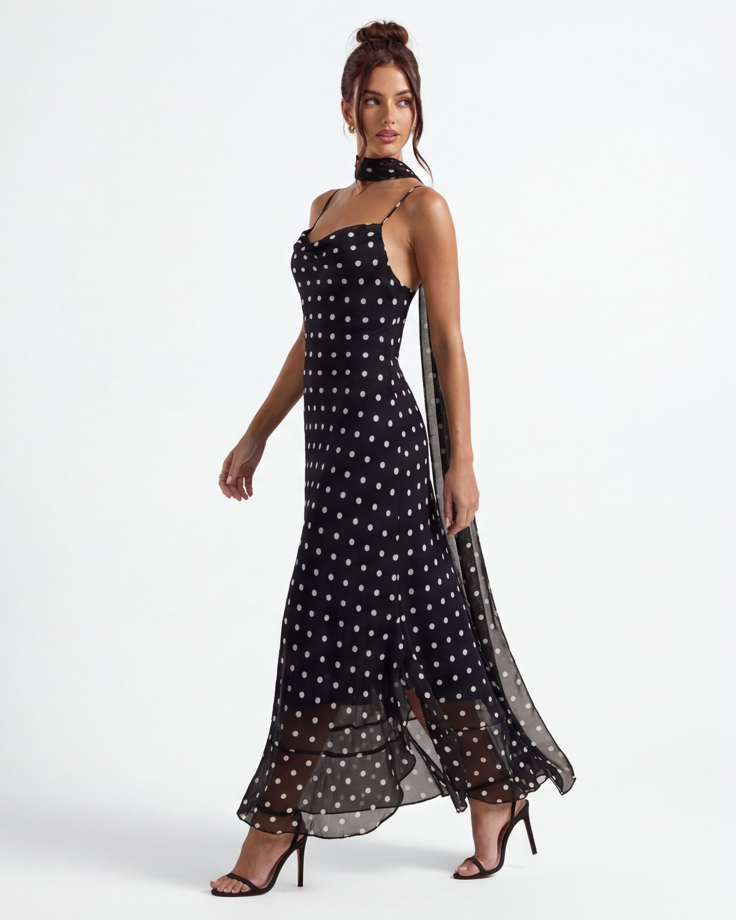 Polka™ | Maxi jurk met stippen