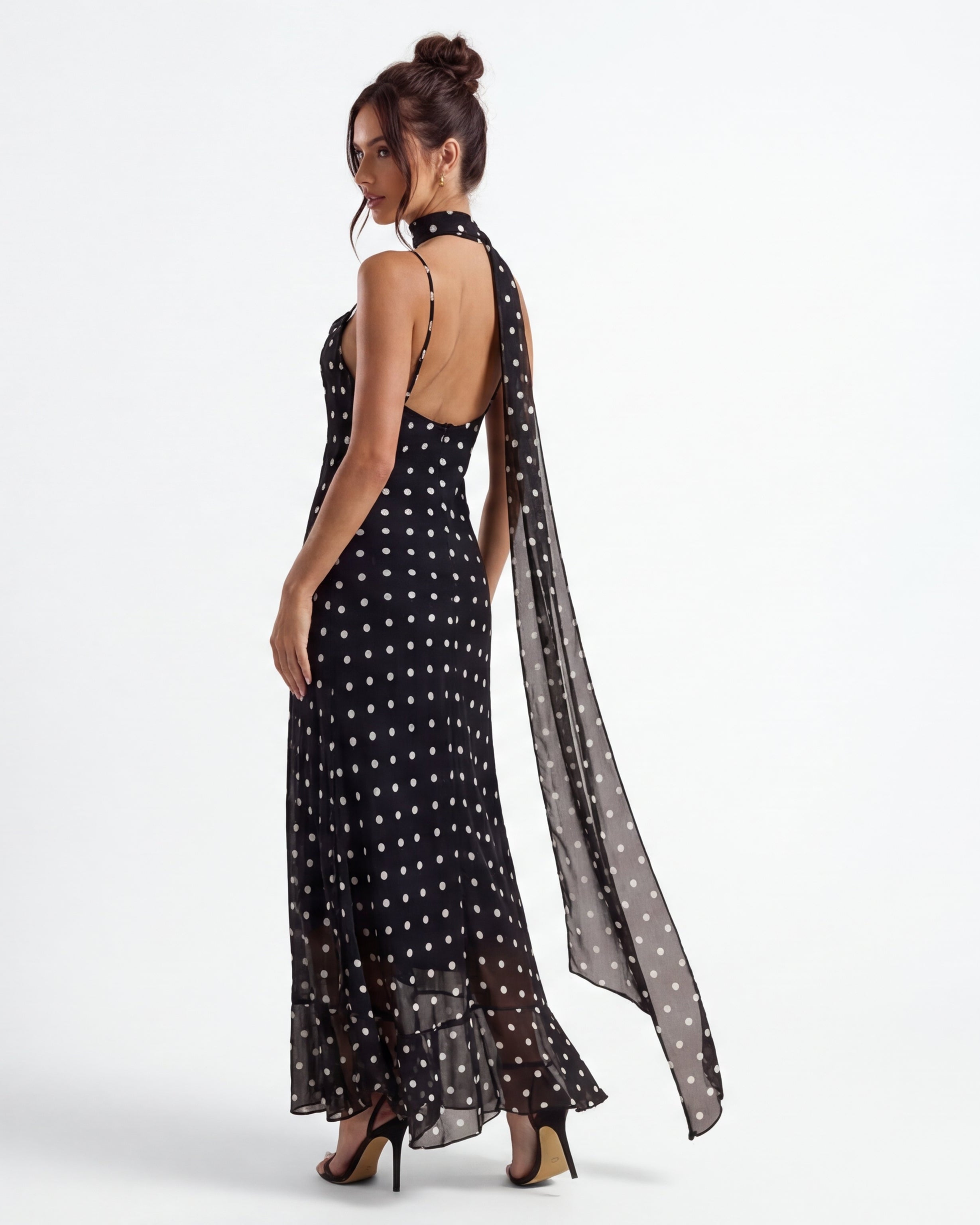 Polka™ | Maxi jurk met stippen