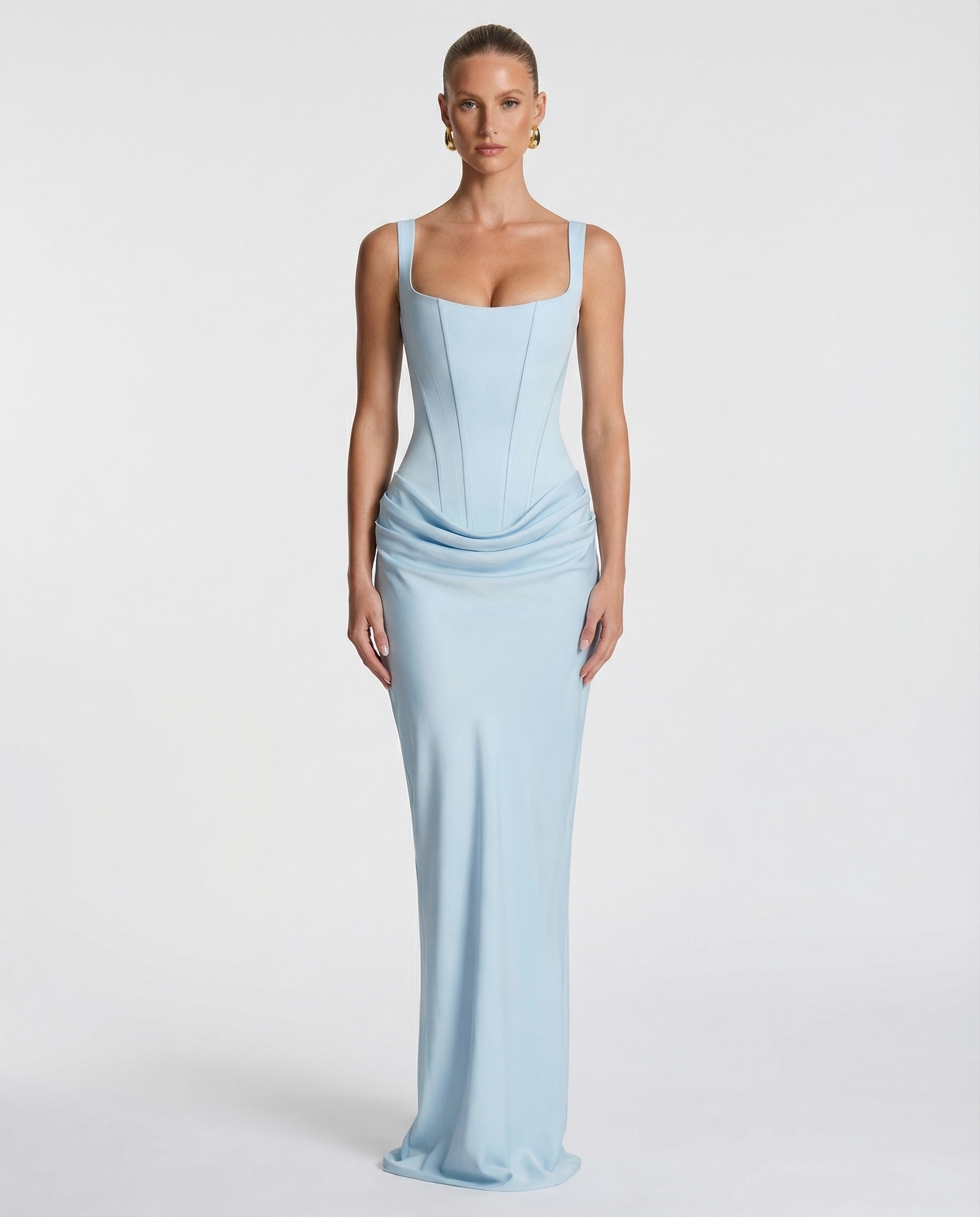Selina™ | Zandloper maxi jurk
