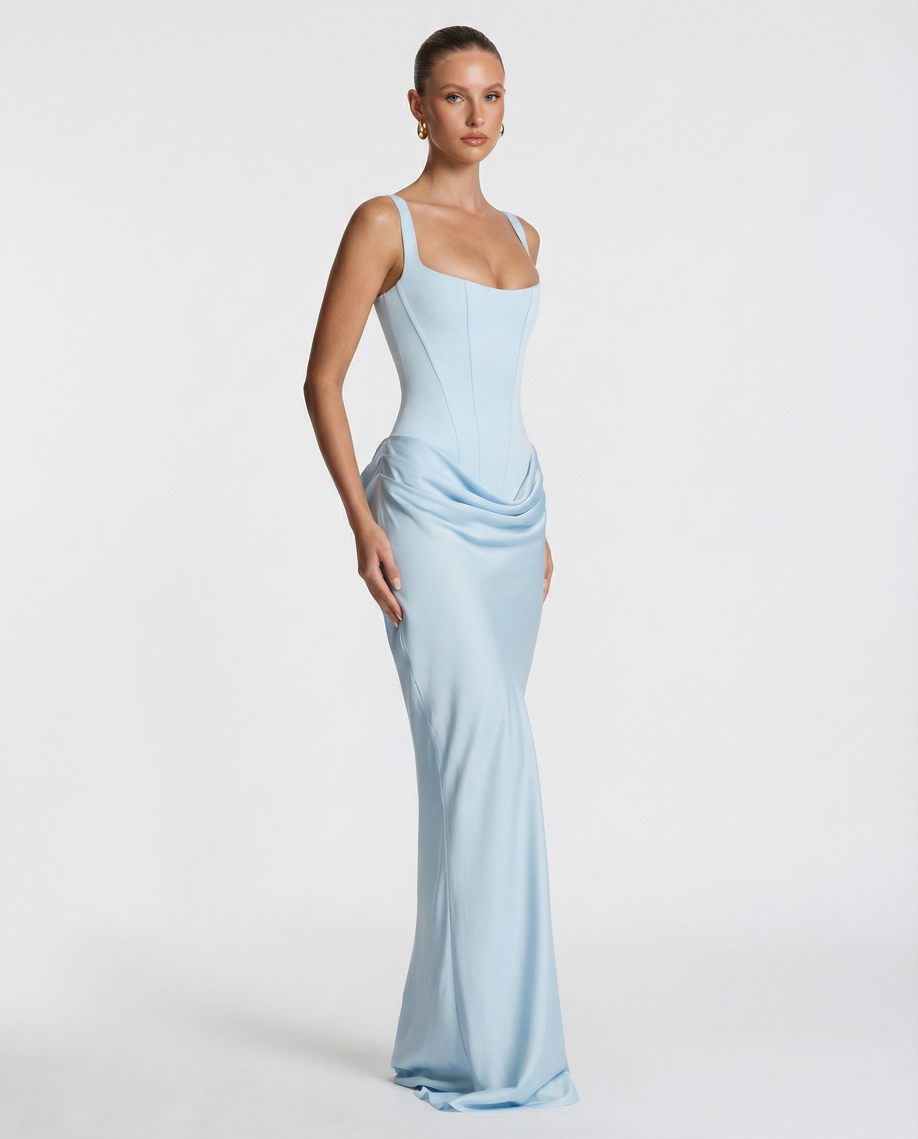 Selina™ | Zandloper maxi jurk