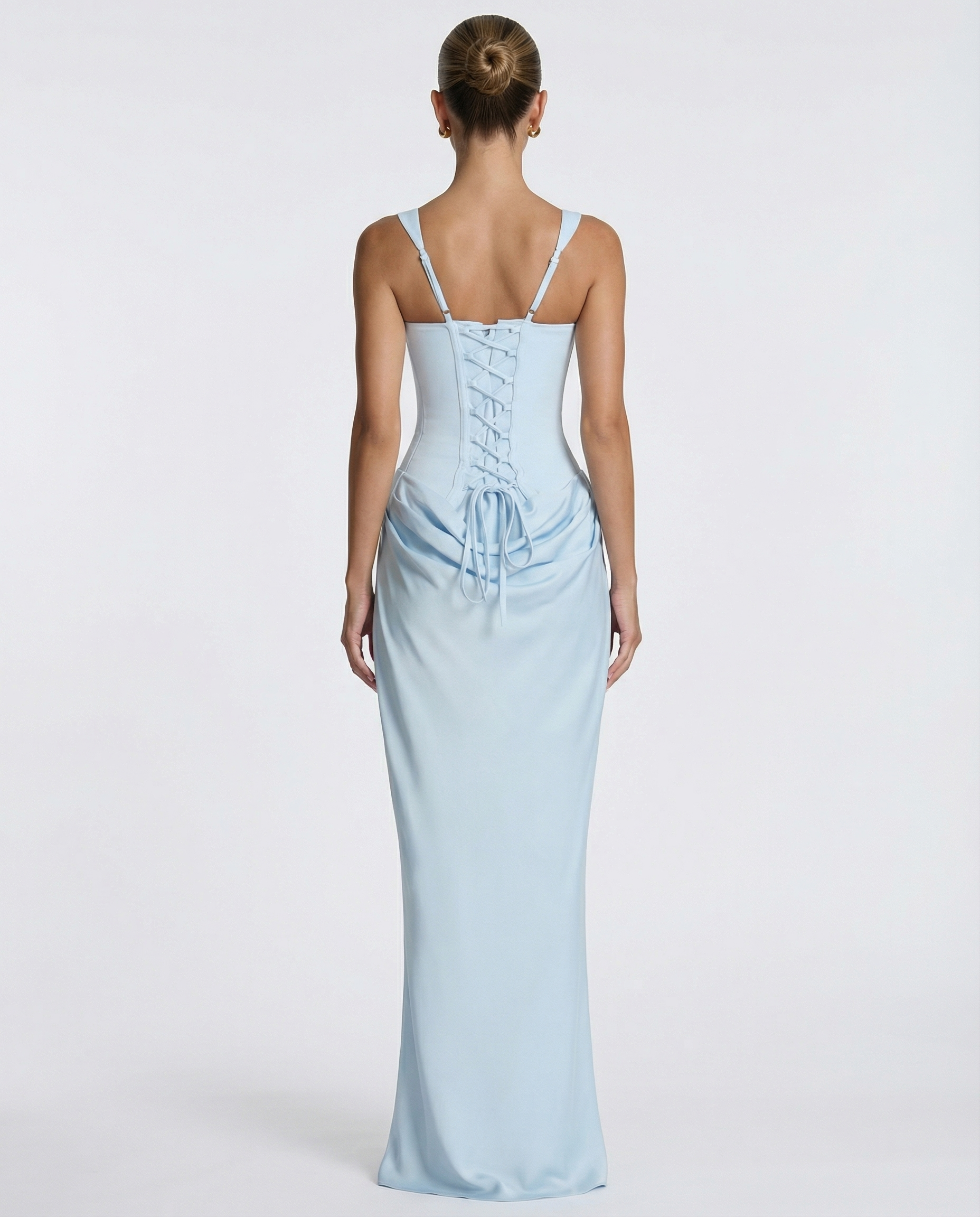Selina™ | Zandloper maxi jurk