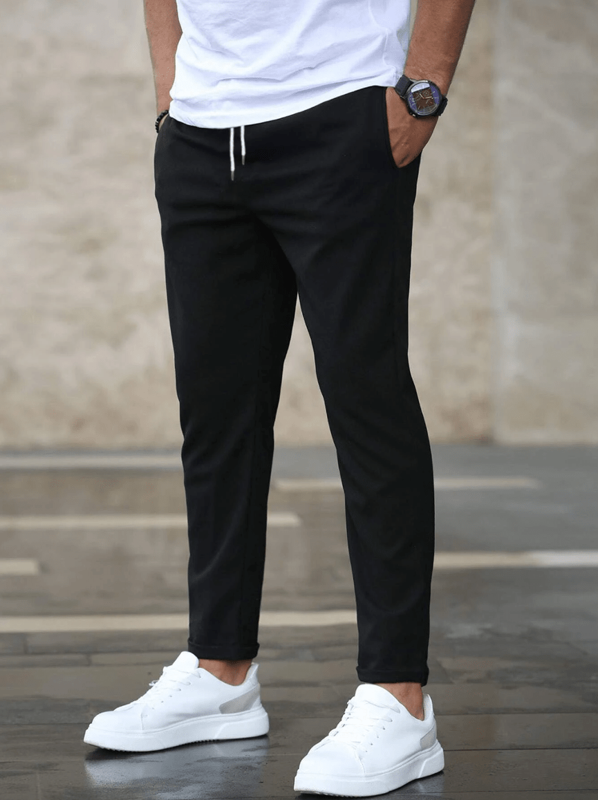 MARTIN™ | Casual Broek met Koordsluiting