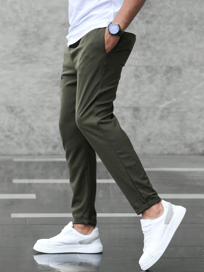 MARTIN™ | Casual Broek met Koordsluiting