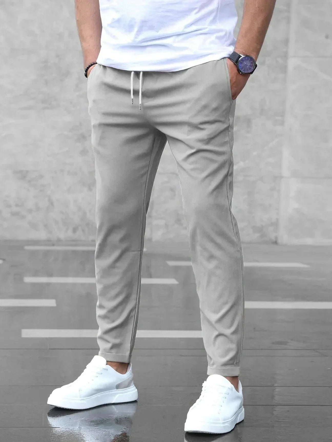 MARTIN™ | Casual Broek met Koordsluiting