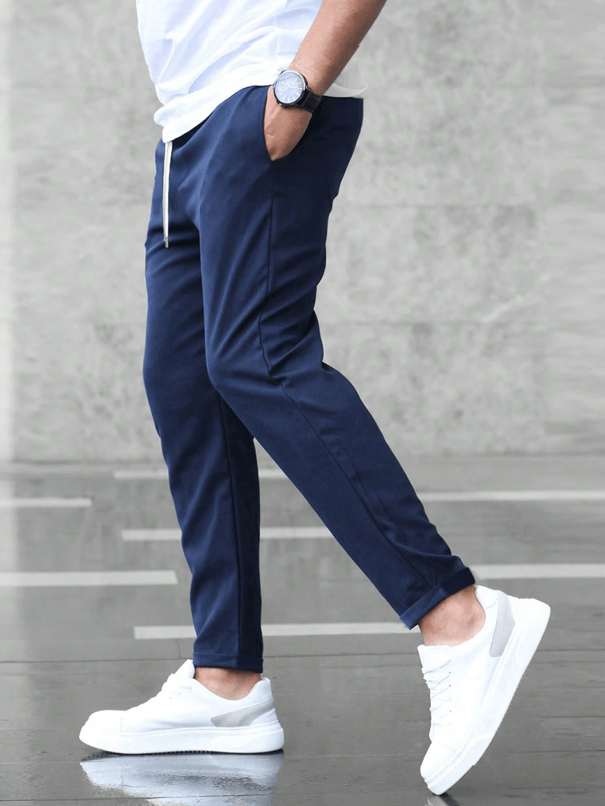 MARTIN™ | Casual Broek met Koordsluiting