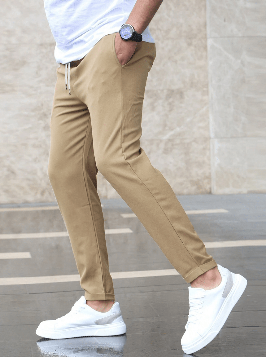 MARTIN™ | Casual Broek met Koordsluiting