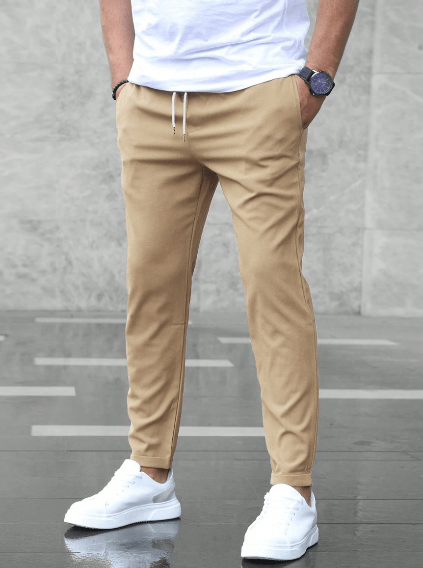 MARTIN™ | Casual Broek met Koordsluiting