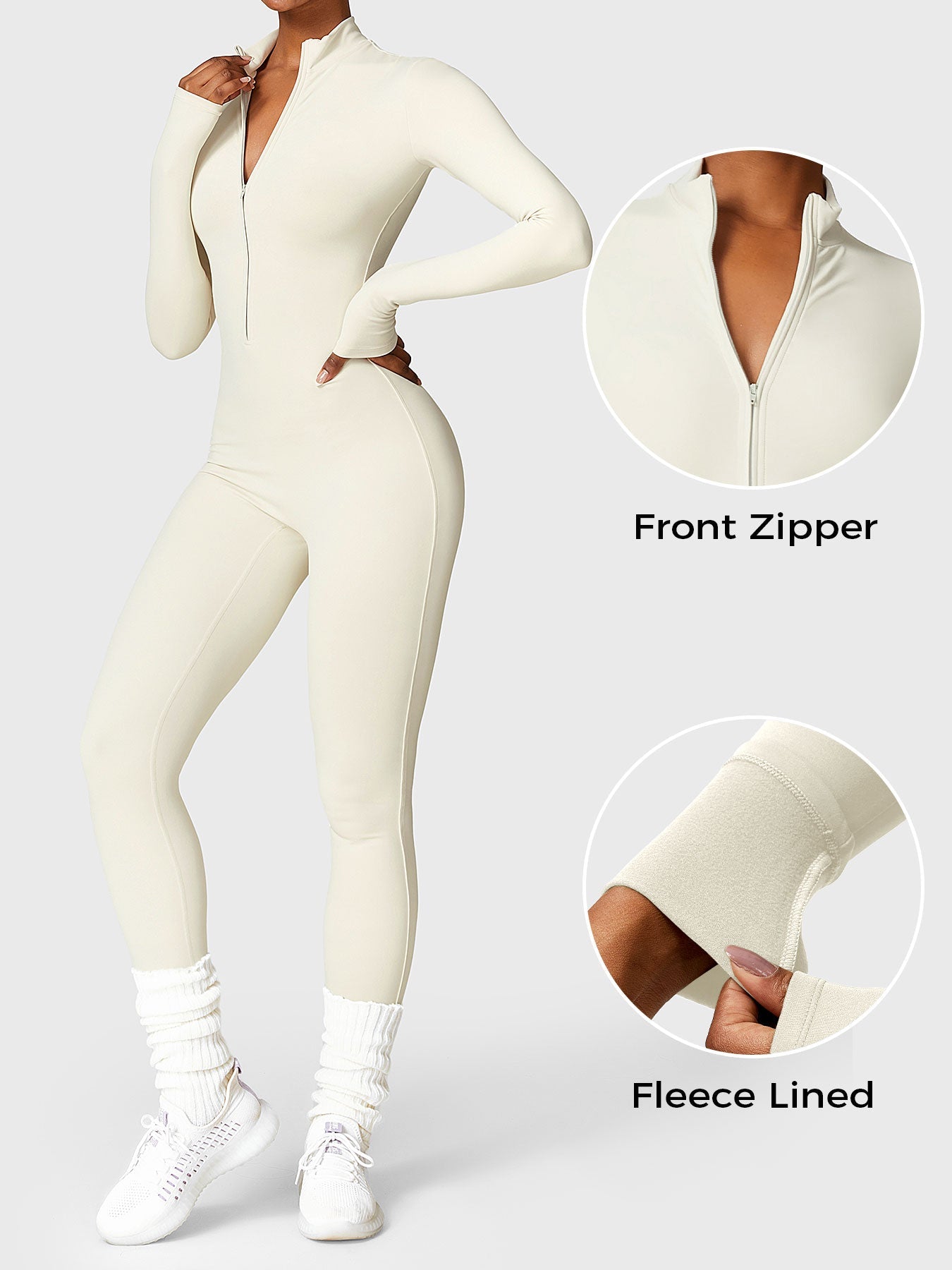 Yeoreo Belle™ | Warme Jumpsuit met Rits