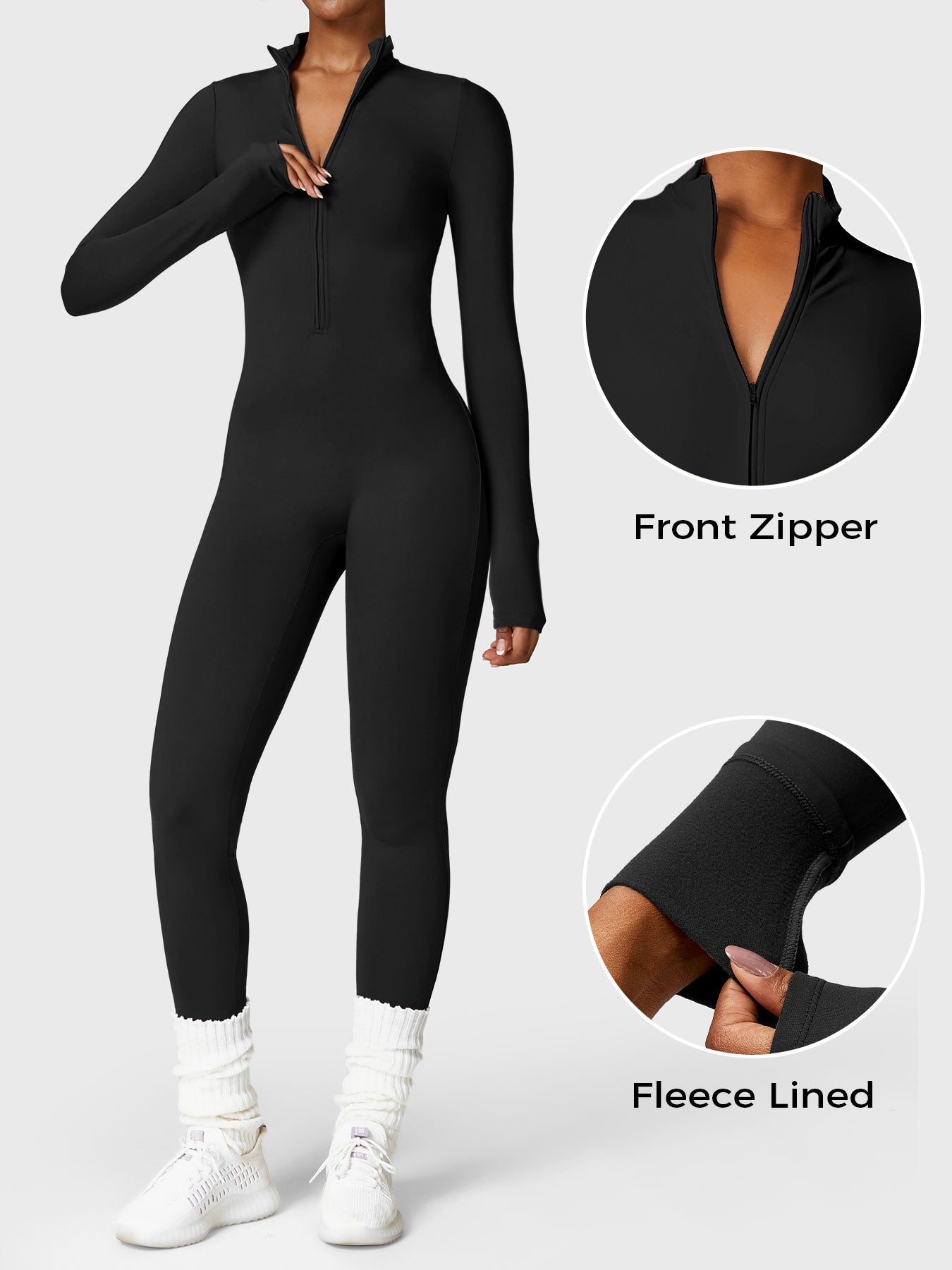 Yeoreo Belle™ | Warme Jumpsuit met Rits