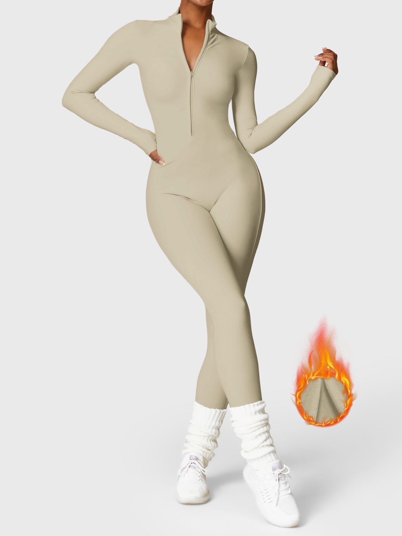 Yeoreo Belle™ | Warme Jumpsuit met Rits